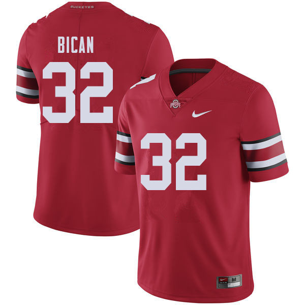 Men #32 Luciano Bican Ohio State Buckeyes College Football Jerseys Sale-Red